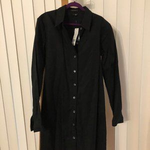 Theory Long Sleeve Marion Kenly shirt dress NWT